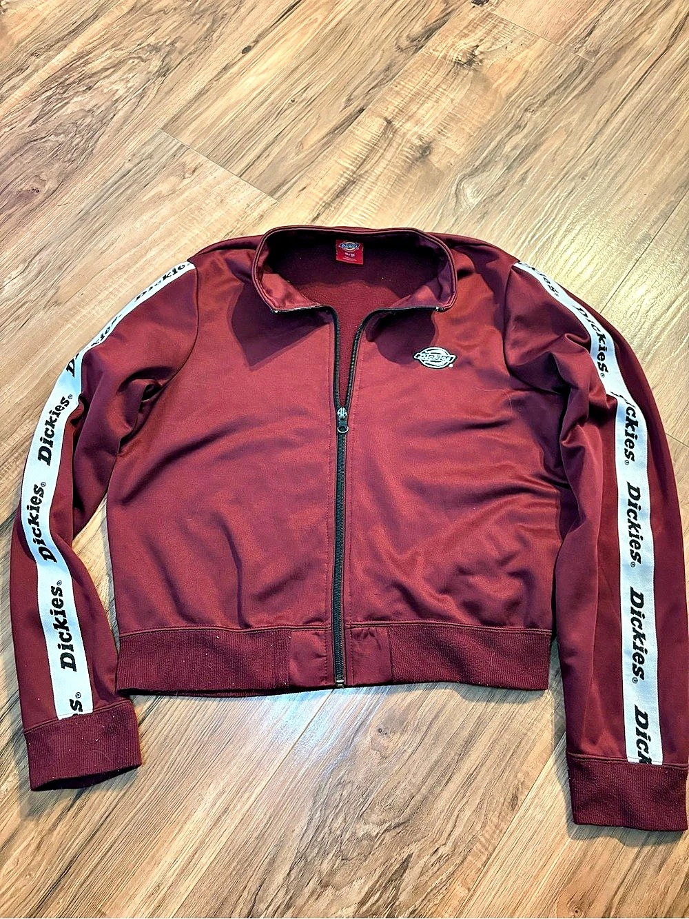 Dickies Varsity Jacket in Red Size Small Like New